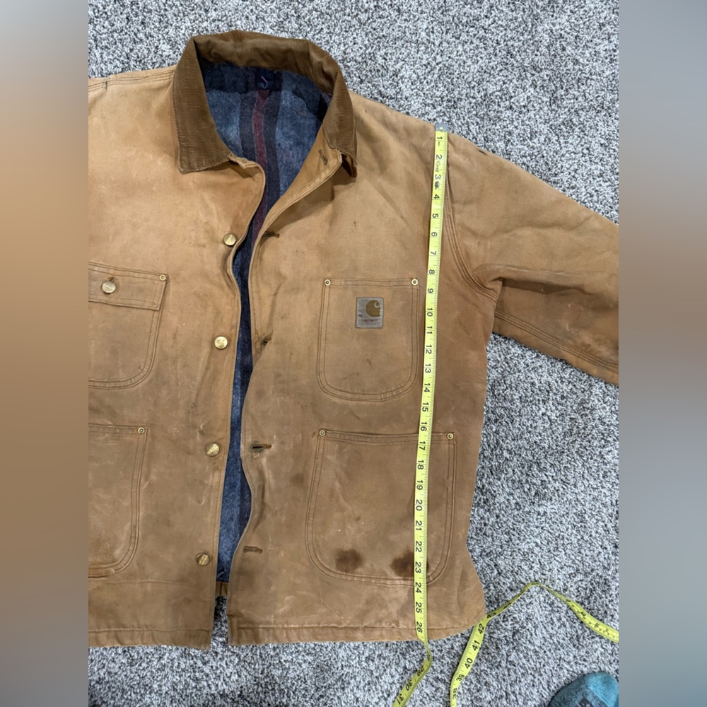Vintage Carhartt chore jacket, men's XL - Picture 7 of 11
